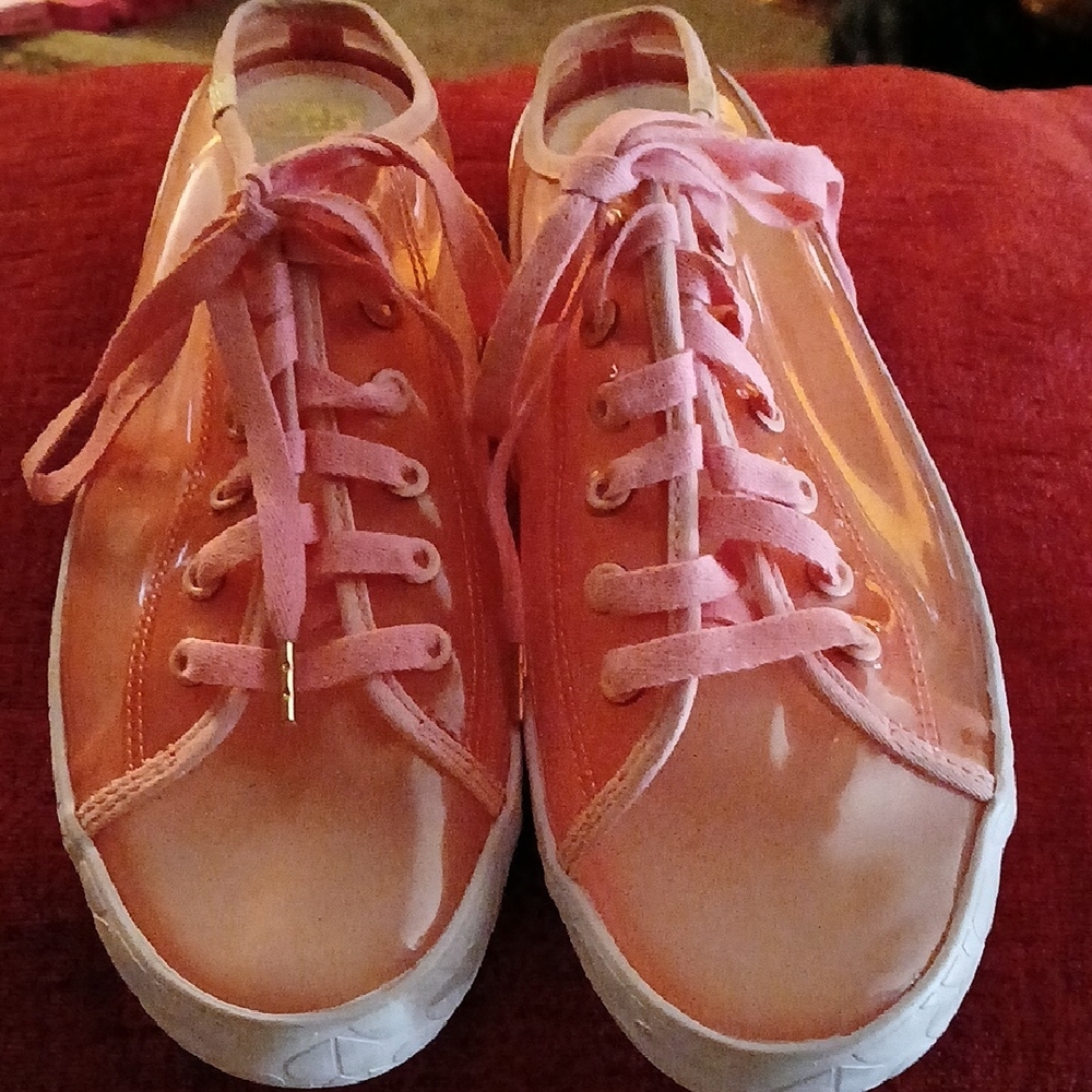 Stylish Pink Jelly Sneakers